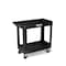 Toter Utility Cart - Lipped Top and Straight Handle 34.5x16.5x32.5 - Black UCL00-S - alternate 1